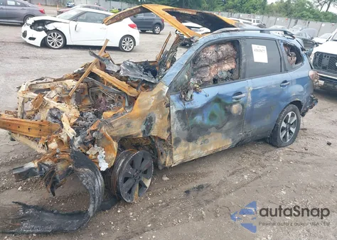 2018 Subaru Forester 2.5I Premium from USA, damaged, VIN JF2SJAEC0JH517799